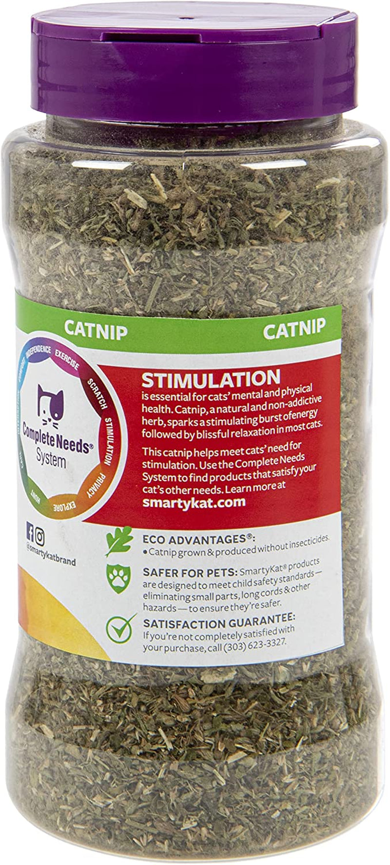 Catnip for Cats & Kittens, Shaker Canister 2 Ounces