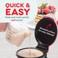 Mini Maker Electric round Griddle for Individual Pancakes Cookies Eggs