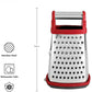 Gourmet 4 Sided Stainless Steel Box Grater for Fine Medium and Coarse Grate and Slicing