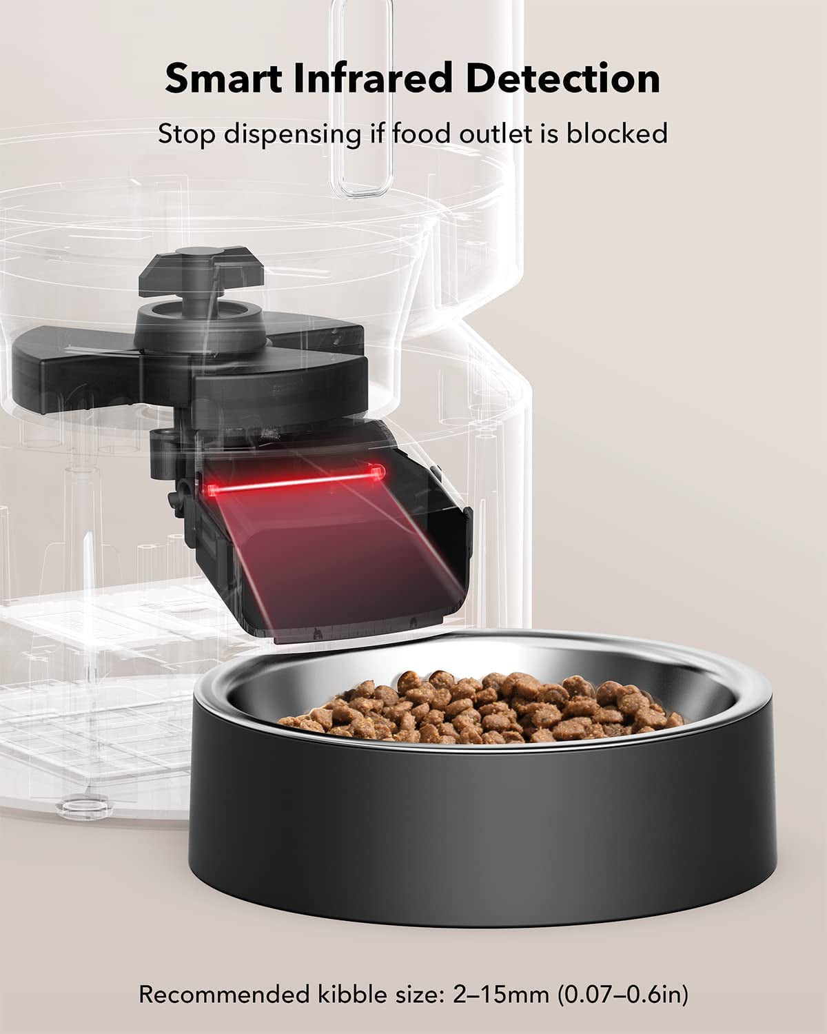 Automatic Cat Food Dispenser with Freshness Preservation