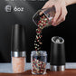  Electric Salt and Pepper Grinder Set Automatic