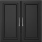 Evolution Kendall 24 Wall Cabinet in Black