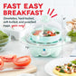 Rapid Egg Cooker 6 Egg Capacity Electric Egg Cooker for Hard Boiled Eggs