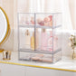 Tall Acrylic Bathroom Makeup Organizer Plastic Storage Bins