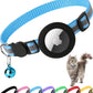 Reflective Kitten Collar with Apple Air Tag Holder 