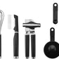 Classic Tool and Gadget Set 15-Piece Black