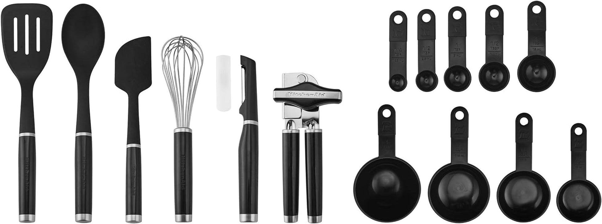 Classic Tool and Gadget Set 15-Piece Black