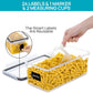  Plastic Spaghetti Container for Pasta Organizer BPA Free Air 