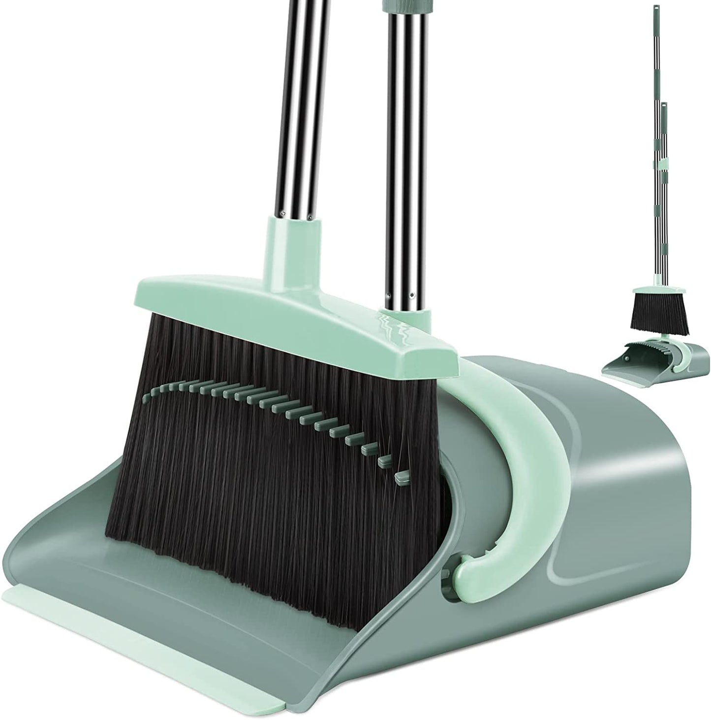 Broom and Dustpan Set Broom Dust Pan Dustpan with Long Handle Broom 