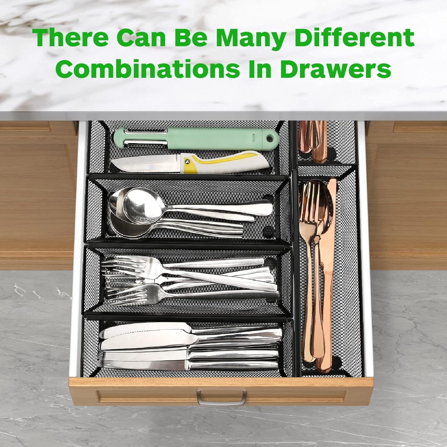 Silverware Drawer Organize Silverware Organizer for Drawer 