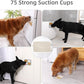 2PCS Large Lick Mat for Dogs and Cats with Suction Cups