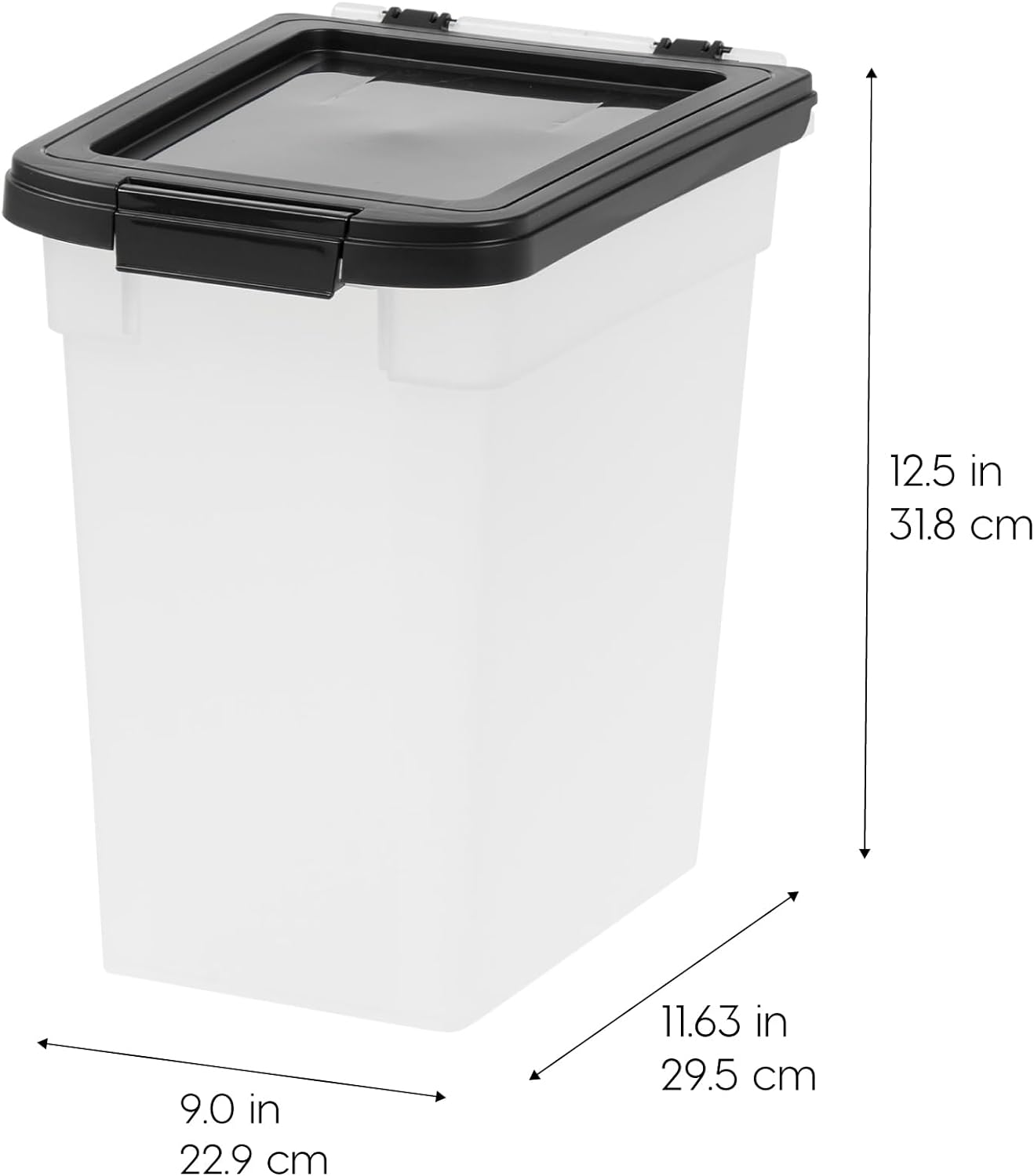  Other Pet Food Storage Bin Keep Fresh Translucent Body