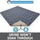   Protects Floors Urine Proof Machine Washable