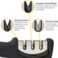 4-In-1 Kitchen Knife Accessories: 3-Stage Knife Sharpener Helps Repair Restore