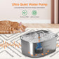  Fountain Water Bowl Dog Drinking Dispenser Cat Feeding 