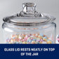 Heritage Hill 1 Gallon Glass Jar with Lid Set of 2