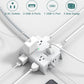 Surge Protector Power Strip 8 Widely Outlets with 4 USB Ports1 USB C Outlet