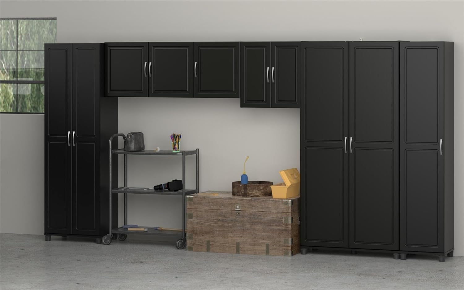 Evolution Kendall 24 Wall Cabinet in Black