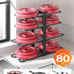 8 Tier Heavy Duty Adjustable Pan Organizer Rack 