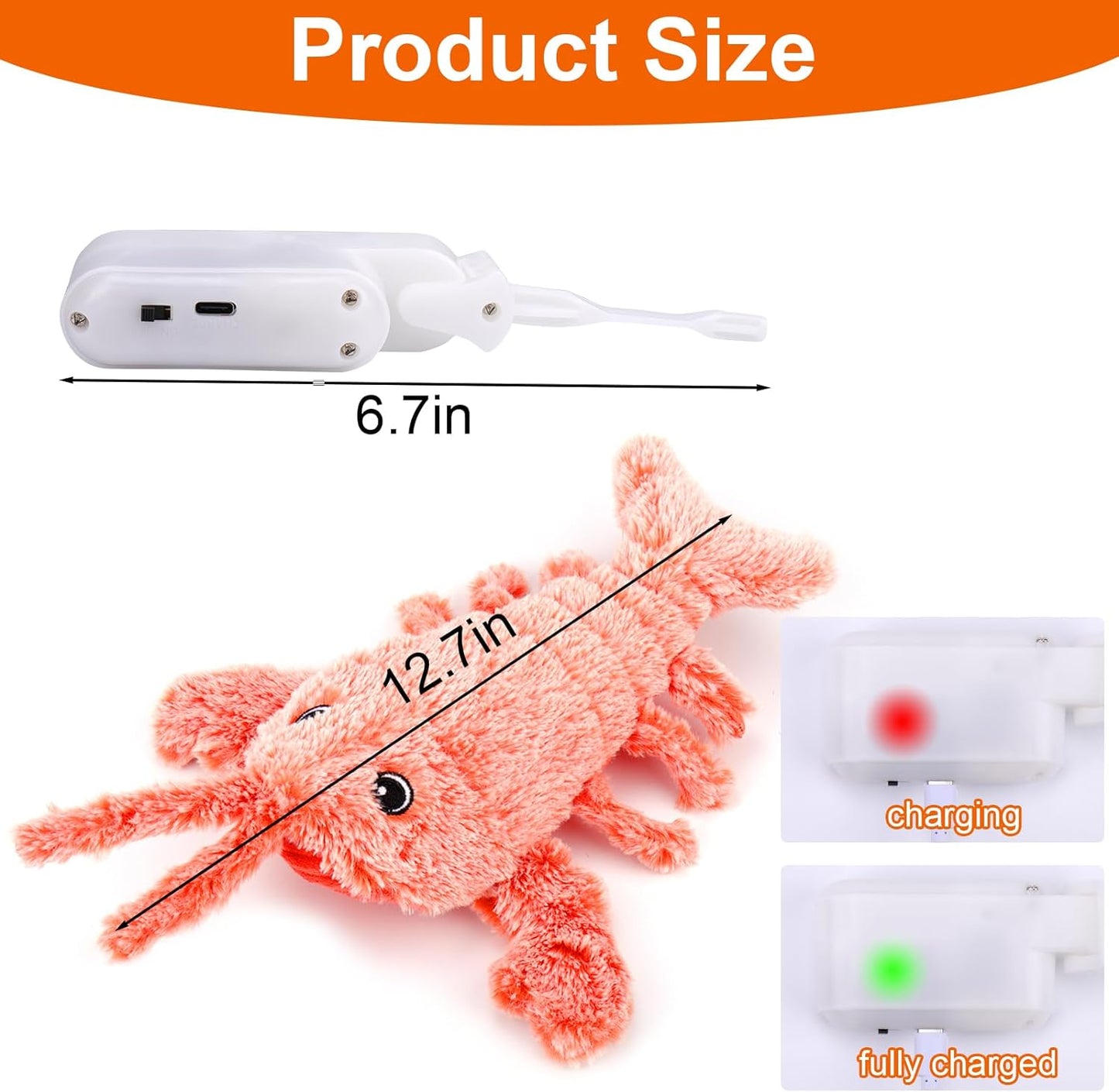 Wiggly Lobster Dog Toy to Keep Them Busy