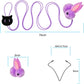 2Pcs Retractable Cat Wand Toys 9Pcs Teaser Toys&1Pcs 