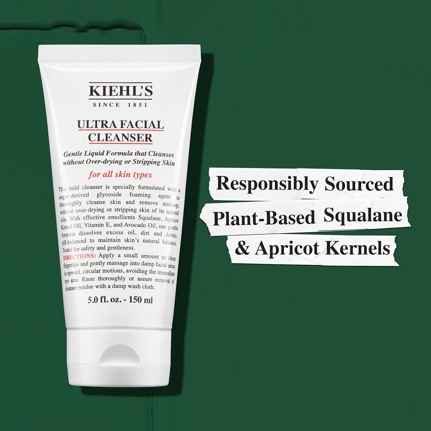 Kiehl'S Ultra Facial Cleanser Lightweight Foamy Facial Cleanser