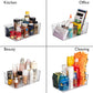 Plastic Pantry Organizers and Storage Bins with Removable Dividers Perfect Kitchen Organization