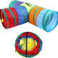 32Pcs Cat Toys Kitten Interactive Pet Toys Assortments Foldable Rainbow Tunnel