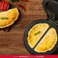 Non Stick Omelet & Frittata Maker Stainless Steel Makes 2 Individual Portions Quick 