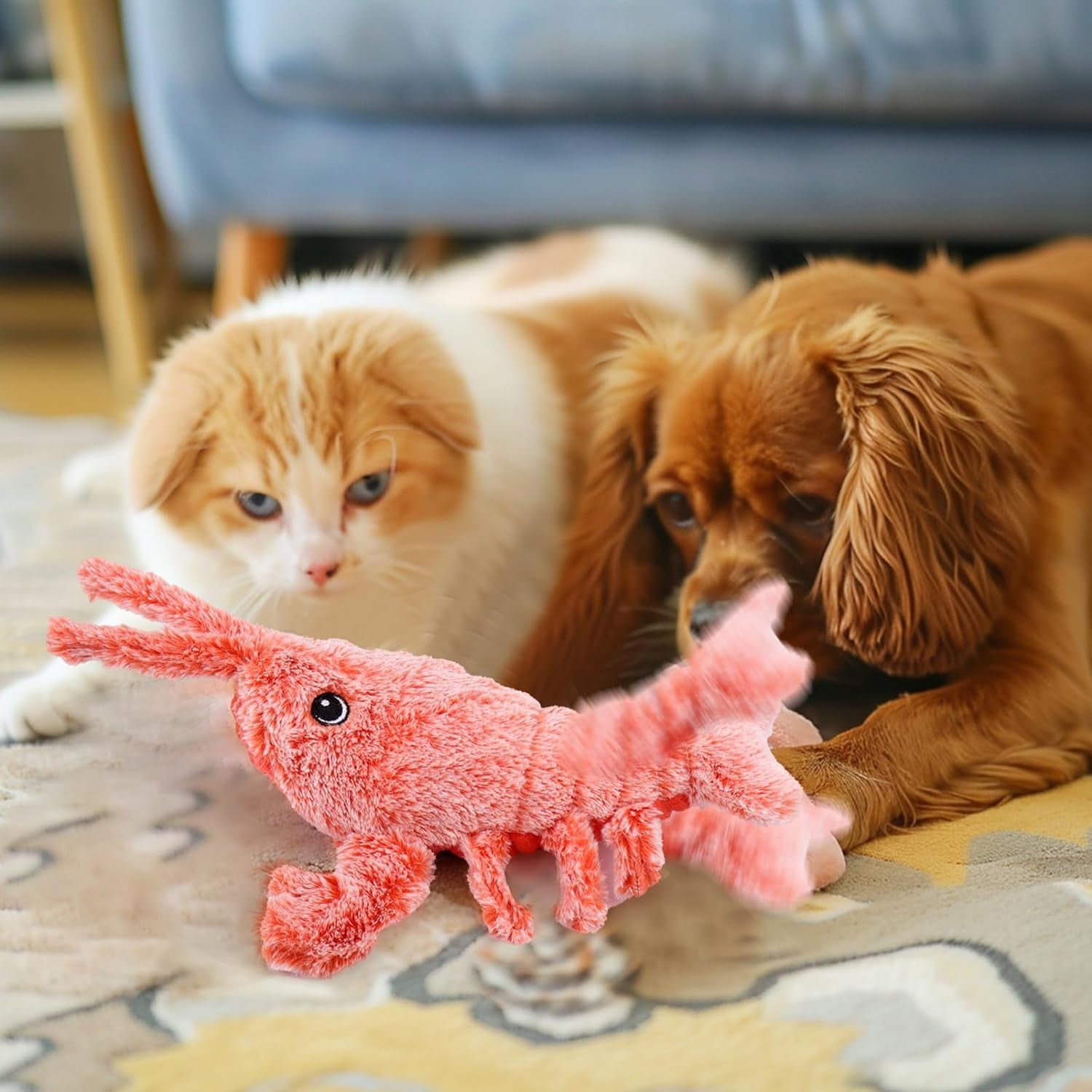 Wiggly Lobster Dog Toy to Keep Them Busy