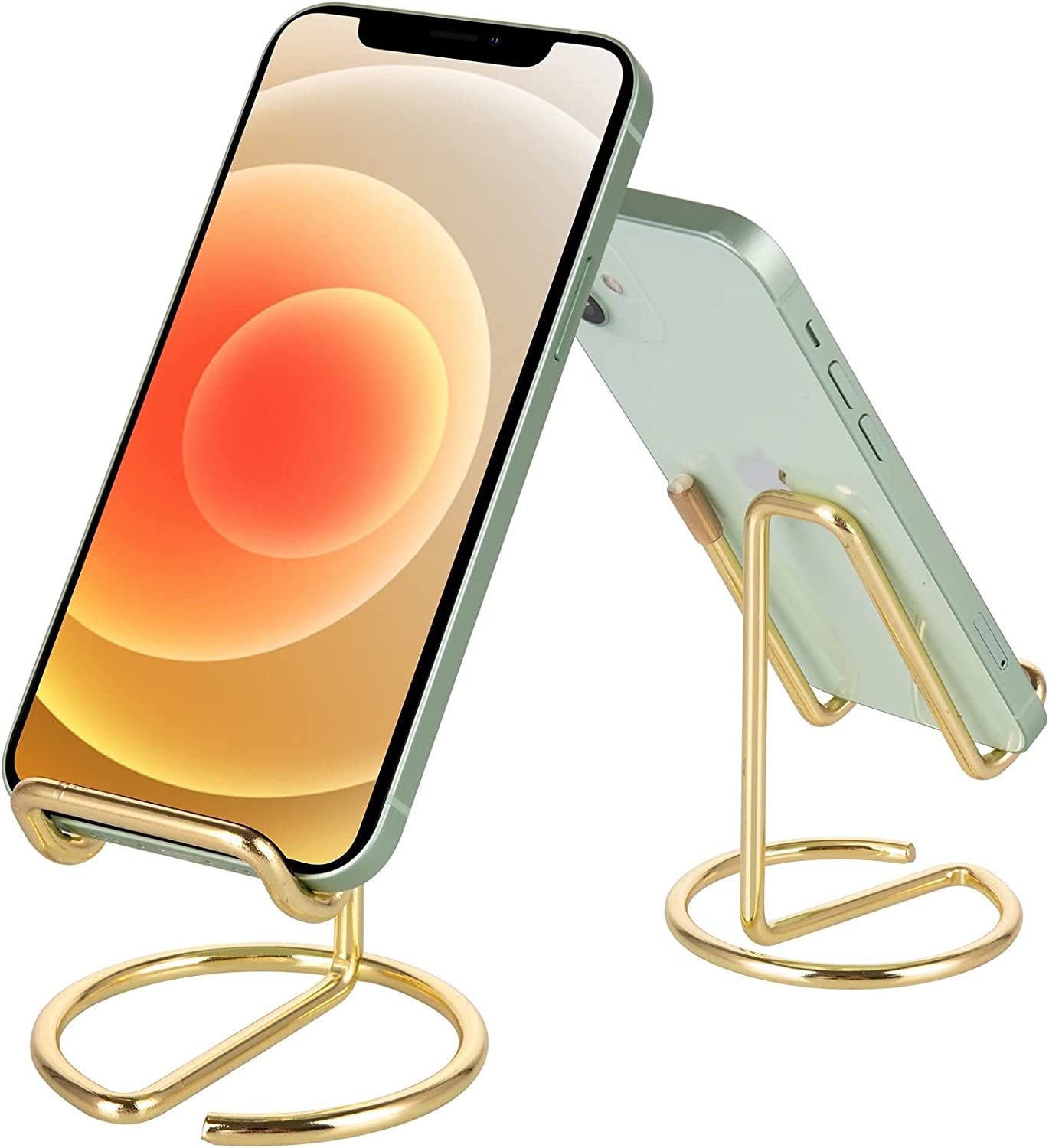 Cell Phone Stand for Desk Cute Metal Gold Cell Phone Stand Holder Desk Accessories