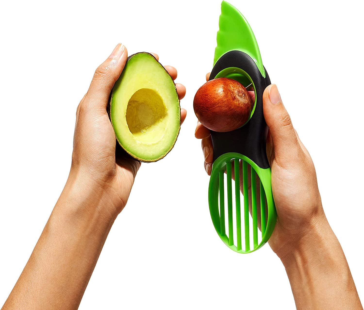 Good Grips 3 In1 Avocado Slicer Green