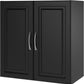 Evolution Kendall 24 Wall Cabinet in Black