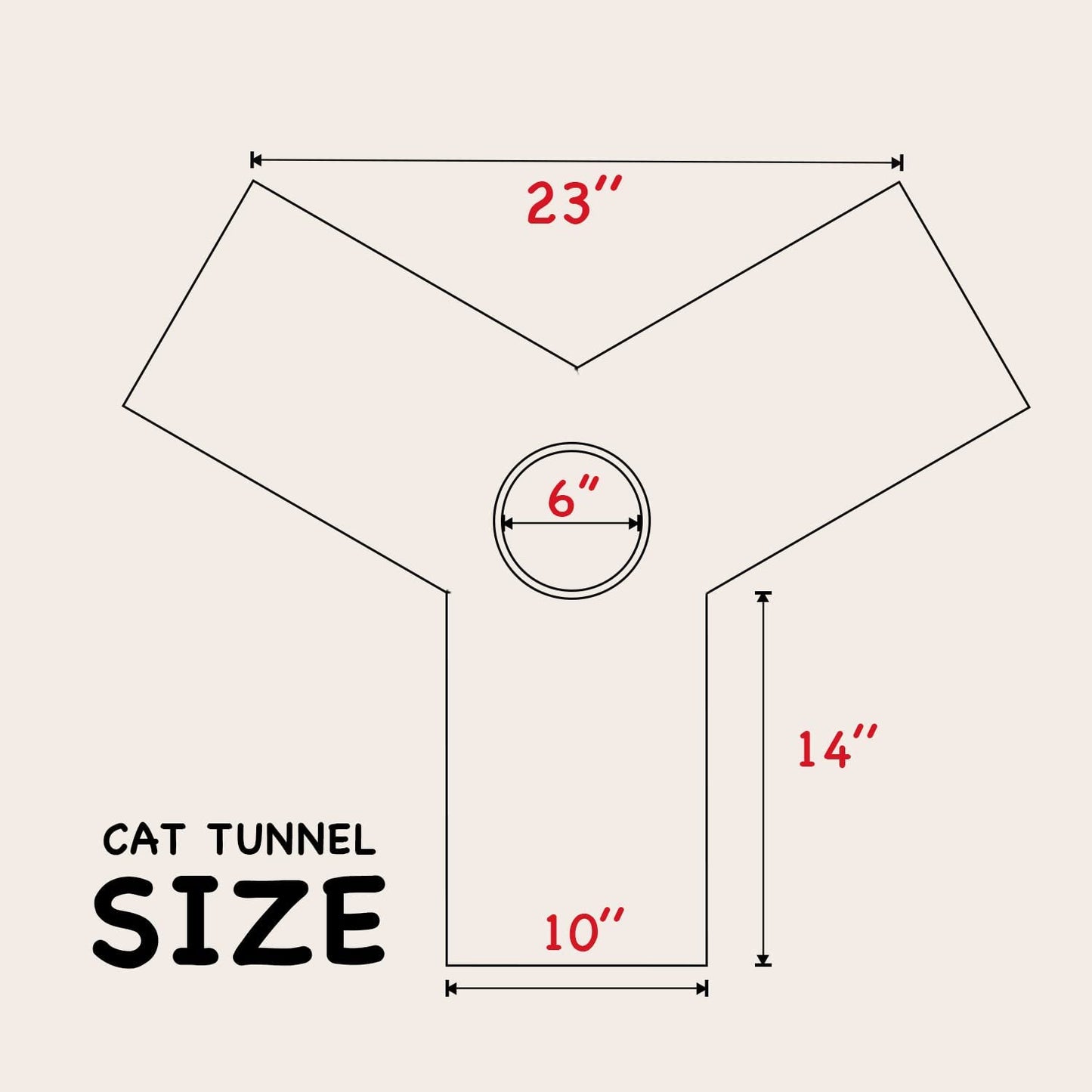 Tunnels for Indoor Cat Kitty Bored Peek Hole Toy Ball 