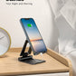 Dual Folding Cell Phone Stand Fully Adjustable Foldable Desktop Phone Holder Cradle Dock Compatible