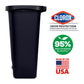 Plastic Kitchen Waste Bin with Odor Protection of Lid 