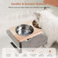 Elevated Cat Bowls 15 Tilted Raised Cat Food Bowls Wood Pet Bowls