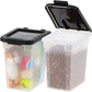  Other Pet Food Storage Bin Keep Fresh Translucent Body