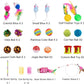 32Pcs Cat Toys Kitten Interactive Pet Toys Assortments Foldable Rainbow Tunnel