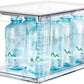 4Pack Large Stackable Kitchen Storage Drawers  Clear Foods Organizer Bins