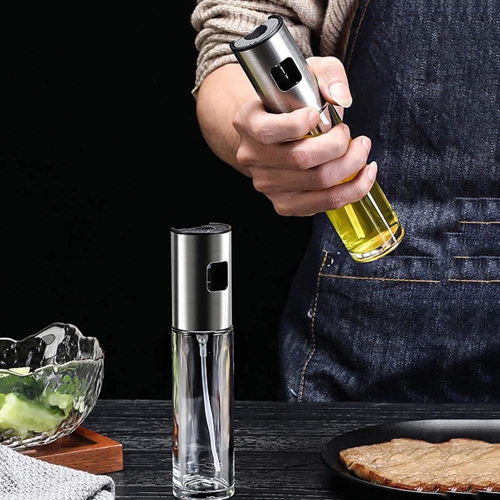 Oil Sprayer for Cooking Olive Oil Sprayer Mister for Air Fryer Vegetable Vinegar Oil