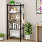 Shelf 5 Wier Metal Storage Rack Shelving Unit Organizer 