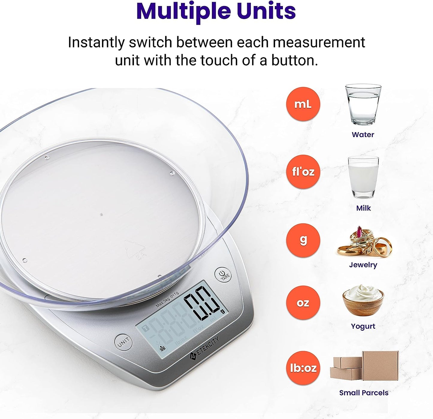  Digital Grams and Ounces for Weight Loss Dieting Baking