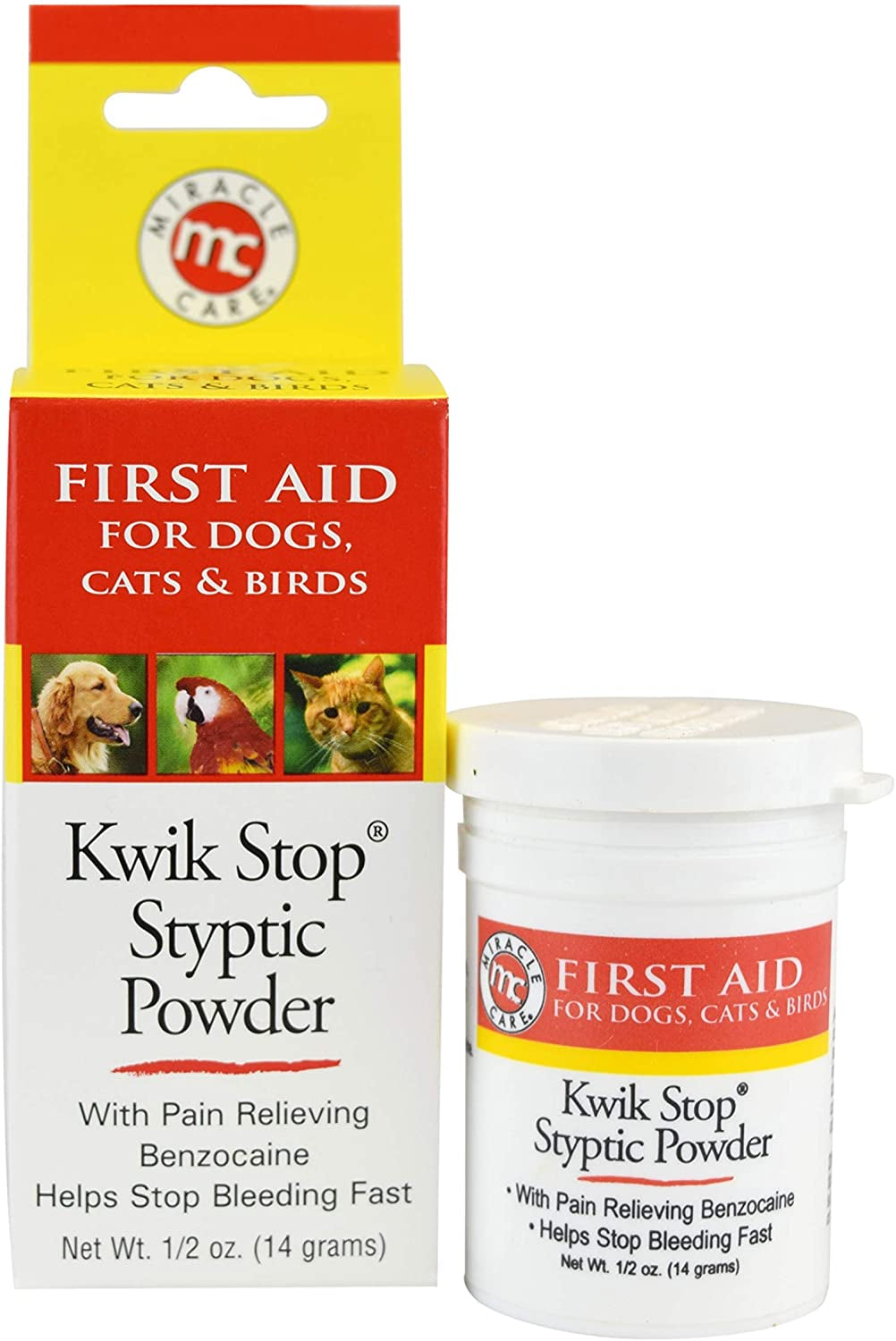 Birds Fast Acting Blood Stop Powder for Pets Quick 