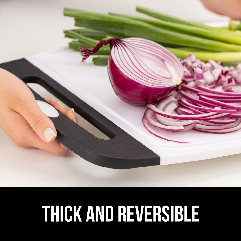  BPA Free Reversible Durable Kitchen Cutting Board Set of 3