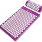 Acupressure Mat and Pillow Set for Back Neck Pain Relief and Muscle Relaxation