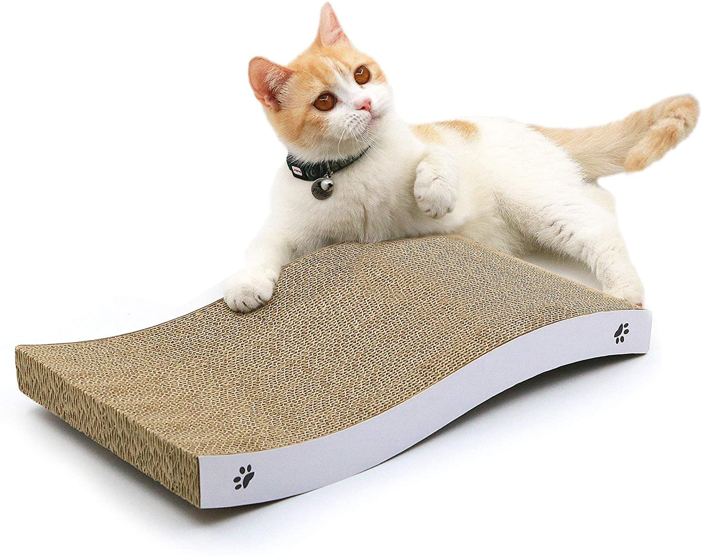  Cardboard Cat Scratch Pad with Premium Scratch 