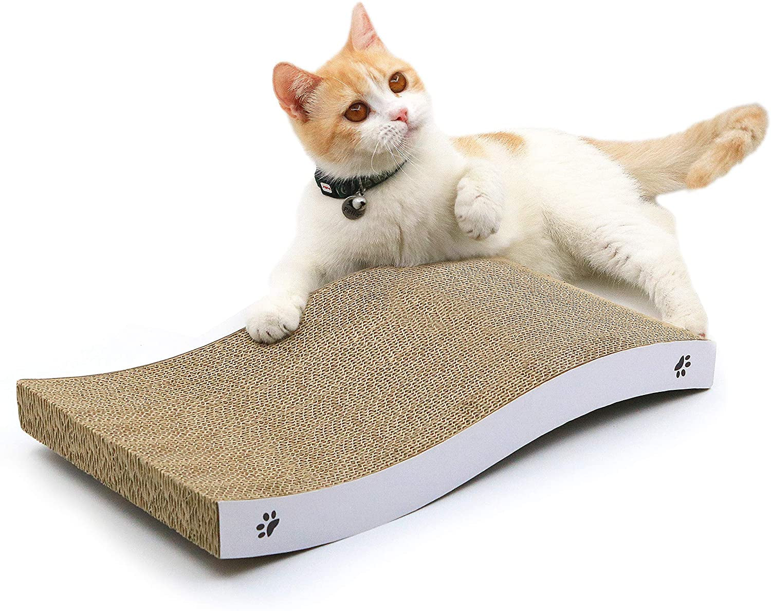  Cardboard Cat Scratch Pad with Premium Scratch 