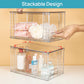 4 Pack Large Stackable Storage Drawers Clear Acrylic Drawer Organizers