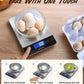   Precisely Measures Grams and Ounces for Baking  